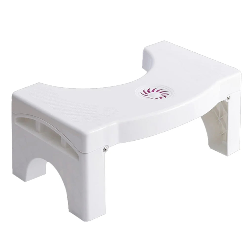 Foldable Squatty Potty Toilet Anti Constipation Step Stool Plastic Thickened - 2