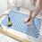 Anti-Slip Anti-Bacterial Bath Mat Bathroom Kitchen TPE Ground Bathtub Mat, Size: 21'' x 21'' - White - 2