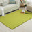Coral Velvet Soft Mat Non-slip Bathroom Pad Bedroom Floor Rug Carpet 40 x 60cm - Green - 1