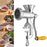 Manual Meat Grinder and Sausage Stuffer Meat Grinder Mincer Pasta Maker Crank - Silver - 4
