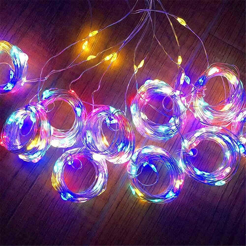 3M x 3M 300-LED Fairy String Lights Christmas Wedding Garden Decoration Gift - Multi-color - 1