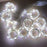 3mx2m 200-LED Fairy String Light Christmas Wedding Party Decoration Gift USB 8-Mode Curtain Window LED Light - White - 1
