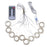 3mx2m 200-LED Fairy String Light Christmas Wedding Party Decoration Gift USB 8-Mode Curtain Window LED Light - White - 2