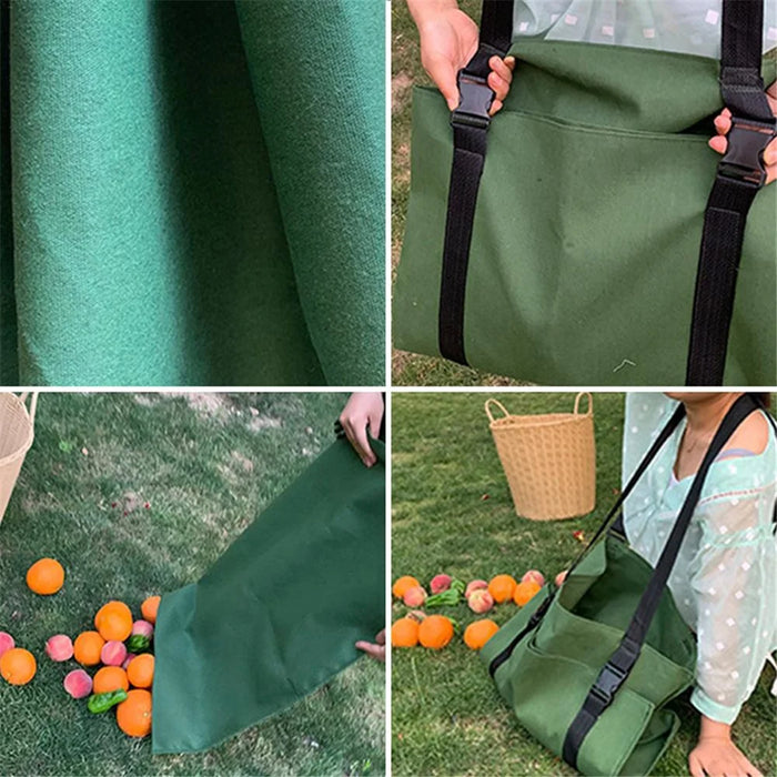 Multi-purpose Harvest Garden Apron Fruit Picking Bag, Size: 50 x 80cm - 4