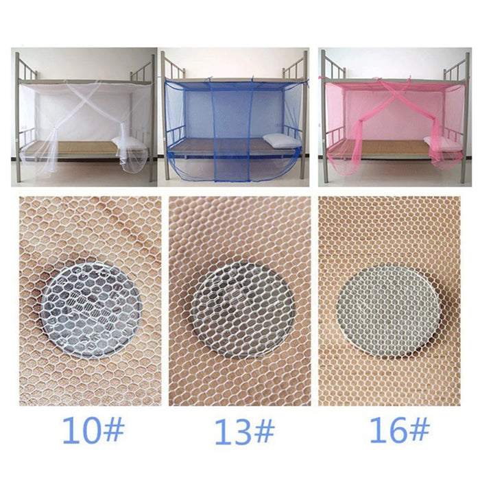 Summer Student Dormitory Bunk Single Bed Breathable Mosquito Nets, 1.8 * 1.95 * 1.65m - White - 3