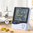 HTC-1 Digital LCD Thermometer Hygrometer Humidity Meter Room Indoor Temperature Clock - 1