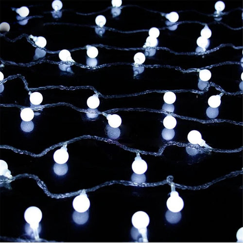 20-LED Globe String Lights Battery Powered Fairy String Lights Gift 3m - White - 1