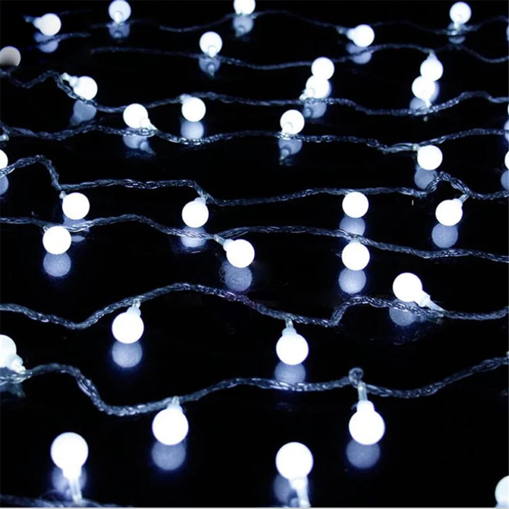 20-LED Globe String Lights Battery Powered Fairy String Lights Gift 3m - White - 1