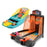 Tabletop Basketball Shooting Game Mini Classic Arcade Desktop Game Basketball Hoop Set - Orange - 2
