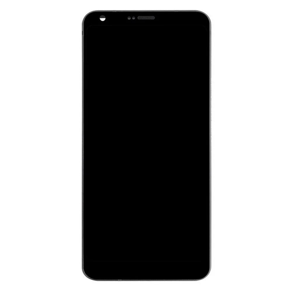LCD Screen and Digitizer Assembly + Frame Part for LG G6 (Non-OEM Screen Glass Lens, OEM Other Parts) - Black - 1