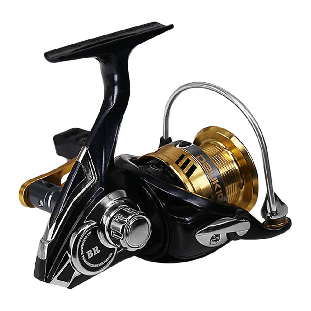 BR3000 7.1:1 High Speed Fishing Reel 5+1BB Metal Spool Plating Spinning Wheel Fishing Reel Tackle - 2