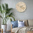 Silent Wood Wall Clock Living Room Wall Decorative Clock - 4