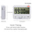Digital Kitchen Timer Big Digit Count Down & Up Timer Memory Vibration Flashlight Loud Alarm with Magnetic Back - 2