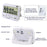 Digital Kitchen Timer Big Digit Count Down & Up Timer Memory Vibration Flashlight Loud Alarm with Magnetic Back - 3