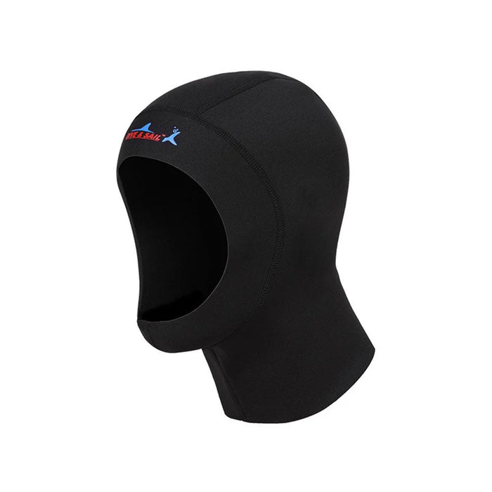 Women Man Neoprene Hat Scuba Diving Cap 1mm with Shoulder Snorkeling Equipment - M - 3