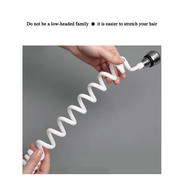 Long Hose Shrinkable Home Kitchen Faucet Splash Head Extension Extender - 5