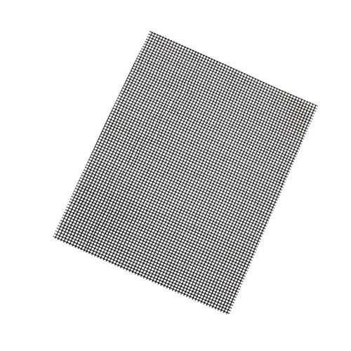 Glass Fiber Non-stick Reusable Barbecue Mat - Black - 1