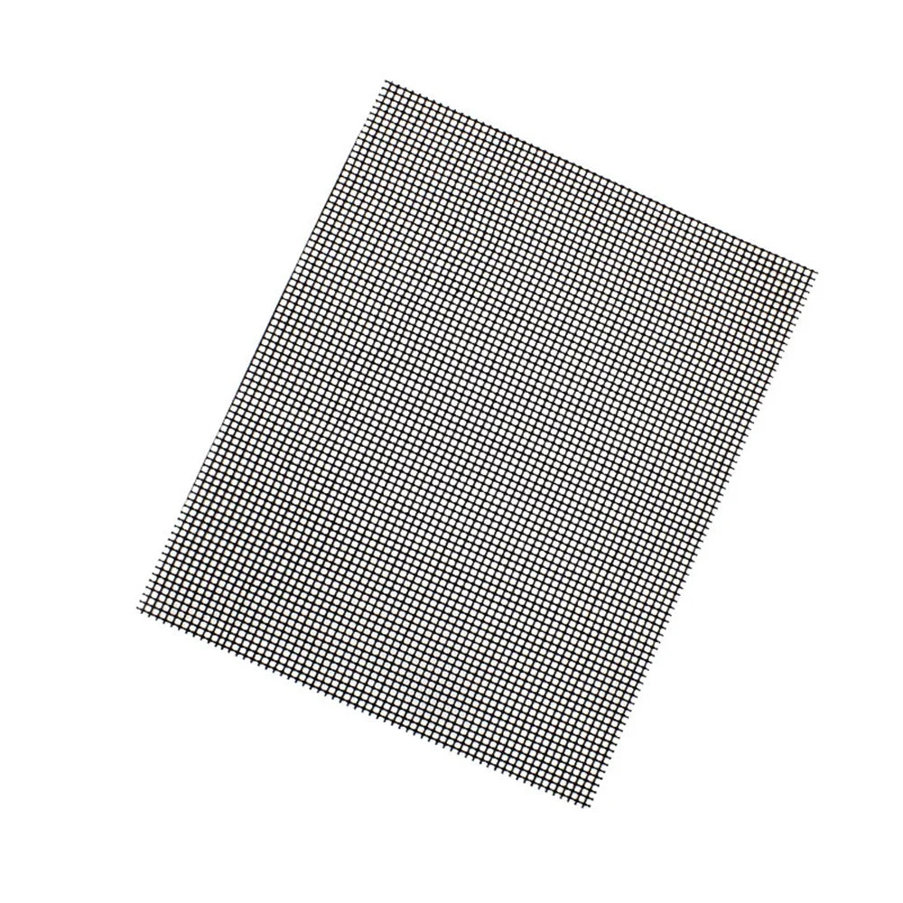 Glass Fiber Non-stick Reusable Barbecue Mat - Black - 1