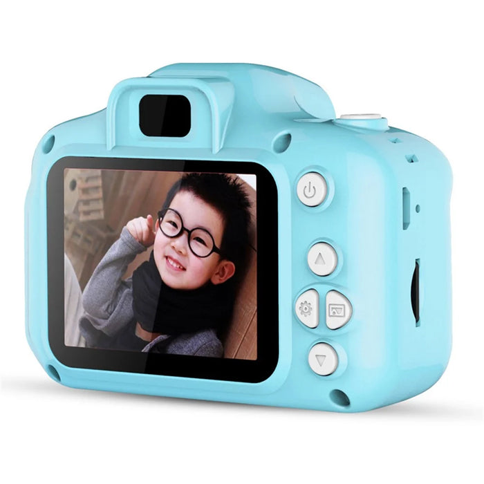 2-inch 1080P HD IPS Display Children Digital Cameras Mini Video Recorder - Blue - 1