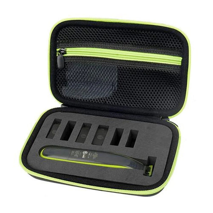 Hard Case Organizer Carrying Bag for Philips Norelco OneBlade Electric Trimmer Shaver QP2520/90/70 - Yellow - 5