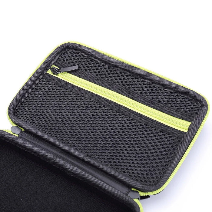 Hard Case Organizer Carrying Bag for Philips Norelco OneBlade Electric Trimmer Shaver QP2520/90/70 - Yellow - 7