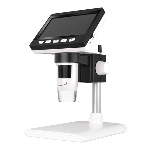 Inskam307 1000X 4.3-inch HD 1080P LCD Digital Microscope Adjustable Desktop Microscope Camera with 8-LED (Support 10 Languages) - 1