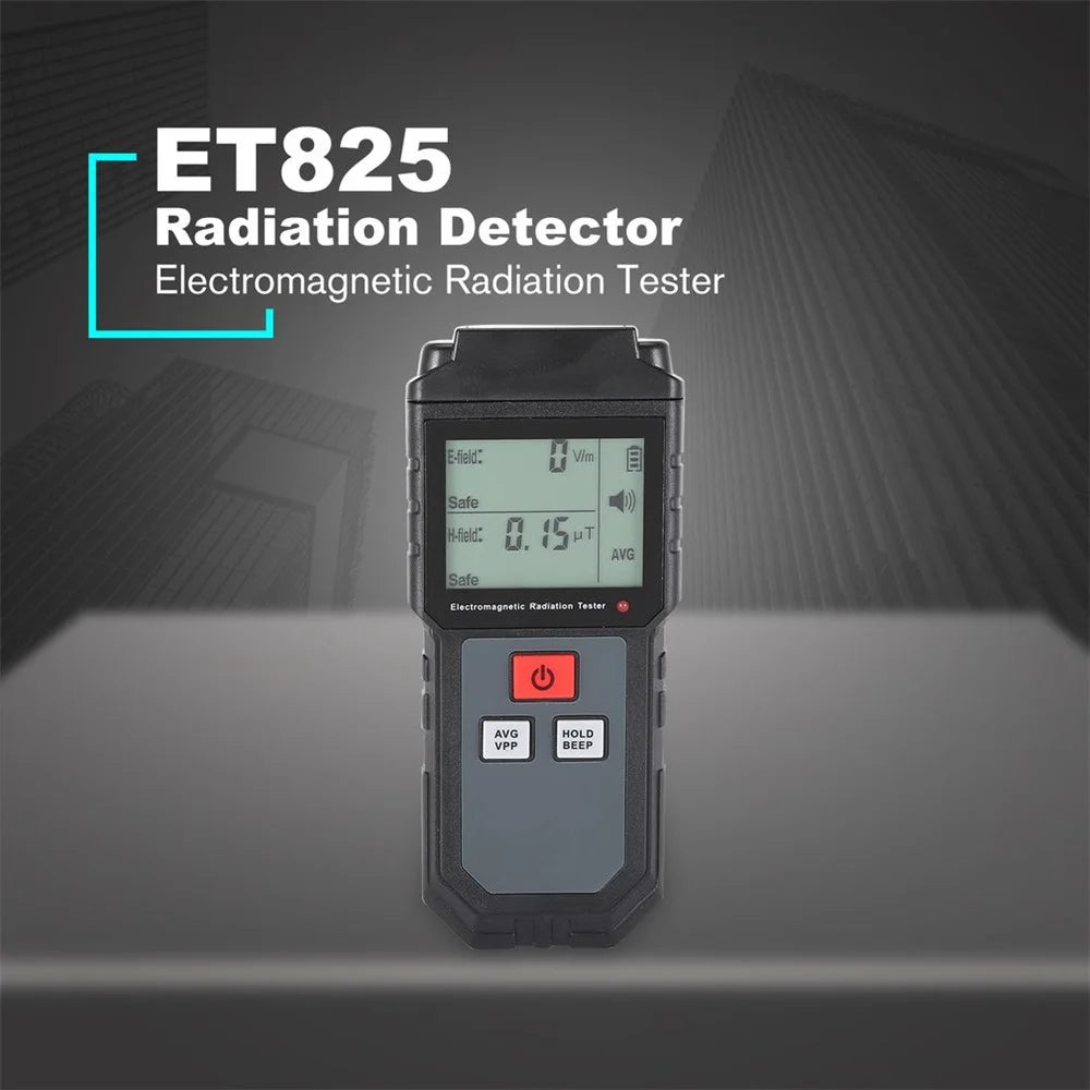 ET825 Electromagnetic Radiation Tester Wave Radiation Detector EMF Meter - 2