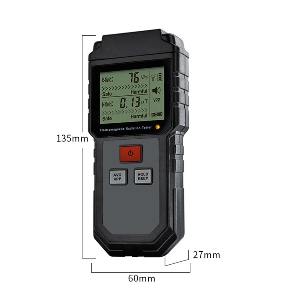 ET825 Electromagnetic Radiation Tester Wave Radiation Detector EMF Meter - 6