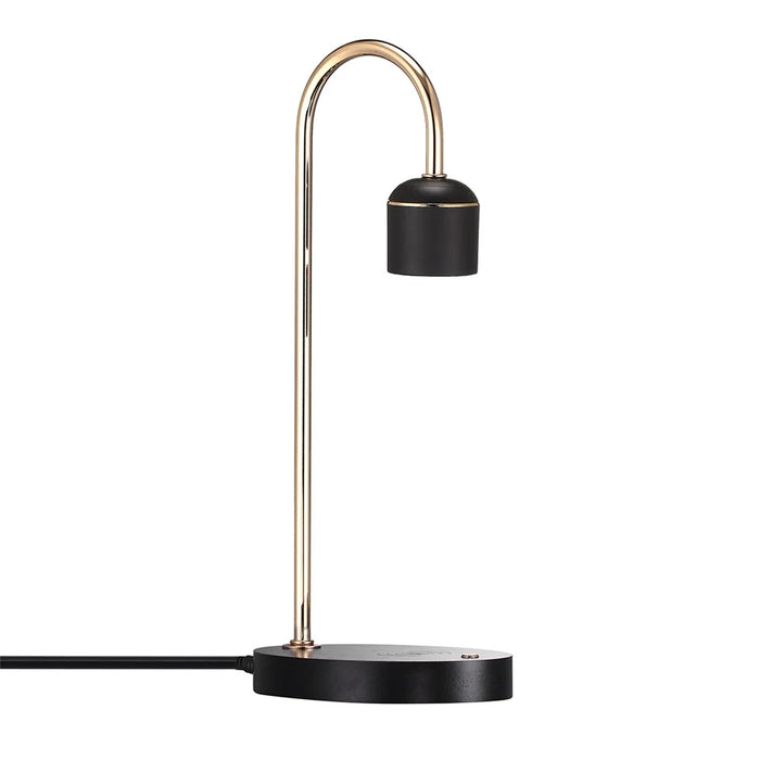 Magnetic Levitating Floating LED Light Bulb Wireless Charger for iPhone Android - US Plug - 3