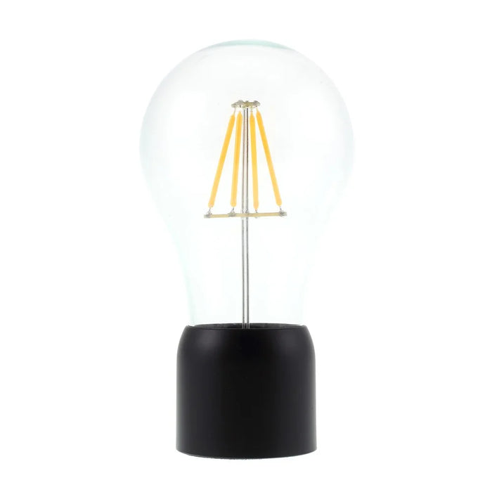 Magnetic Levitating Floating LED Light Bulb Wireless Charger for iPhone Android - US Plug - 4