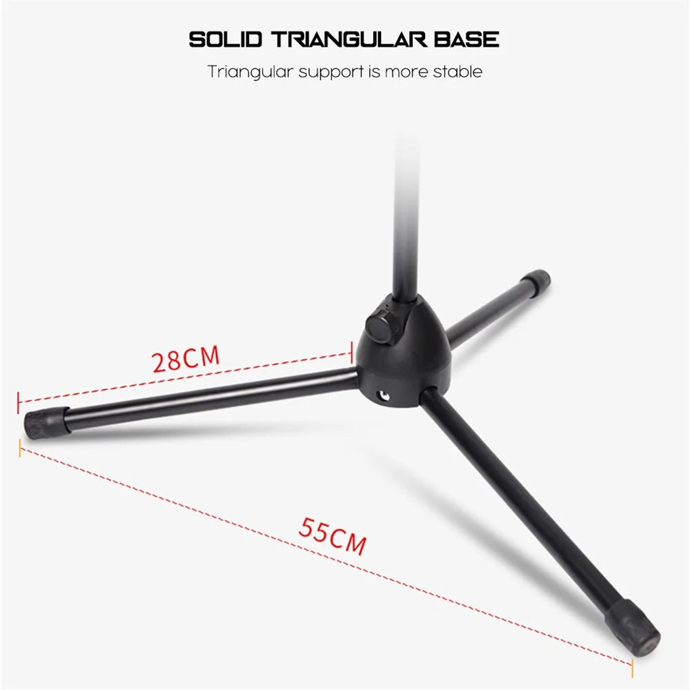 GF160 For 3.5-10 inches Phone/Tablet Floor Stand Tripod Holder Mount 360 Degree Rotating Phone Bracket - 5