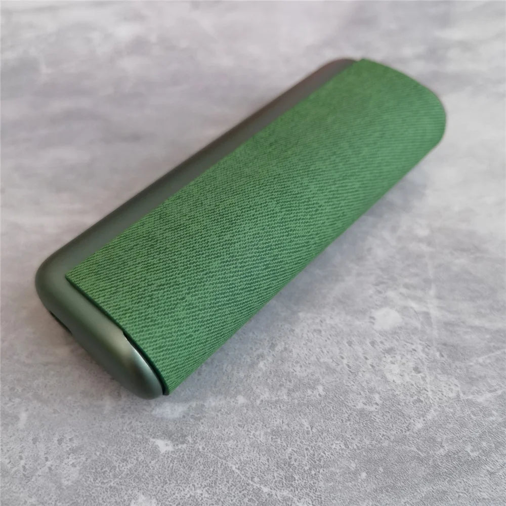 For IQOS Iluma Prime / Iluma I Prime E-Cigarette Case PU Leather Protective Cover - Green - 2