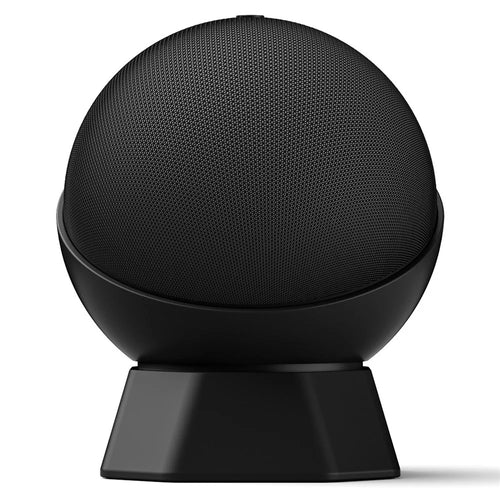 For Amazon Echo Dot (5th Gen) / (4th Gen) Smart Speaker Desktop Stand Anti-Slip Speaker Holder - Black - 1
