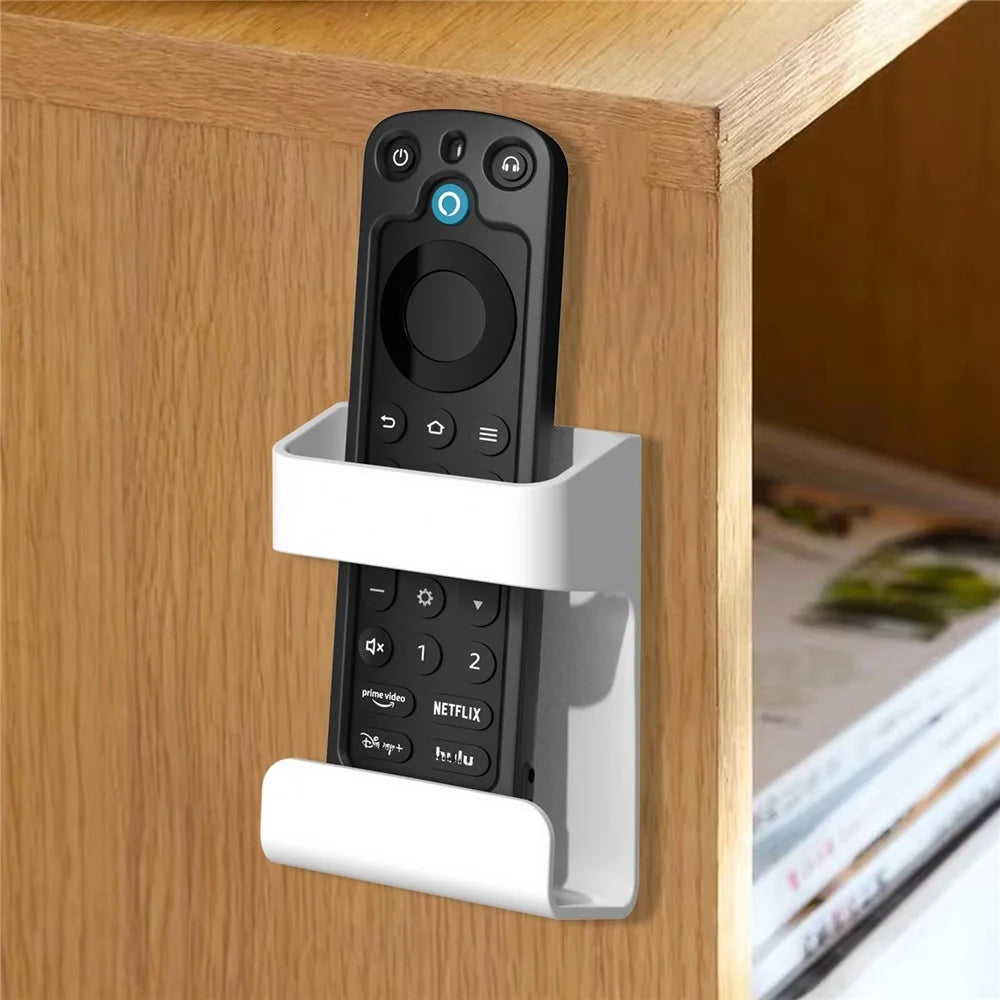 Wall Mounted Remote Control Holder TV Air Conditioner Remote Controller ABS Storage Rack - 3