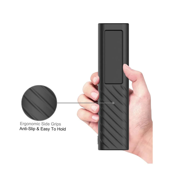 For Samsung BN59-01385 / BN59-01386 Remote Control Drop-Proof Case Silicone Protective Cover - Black - 3