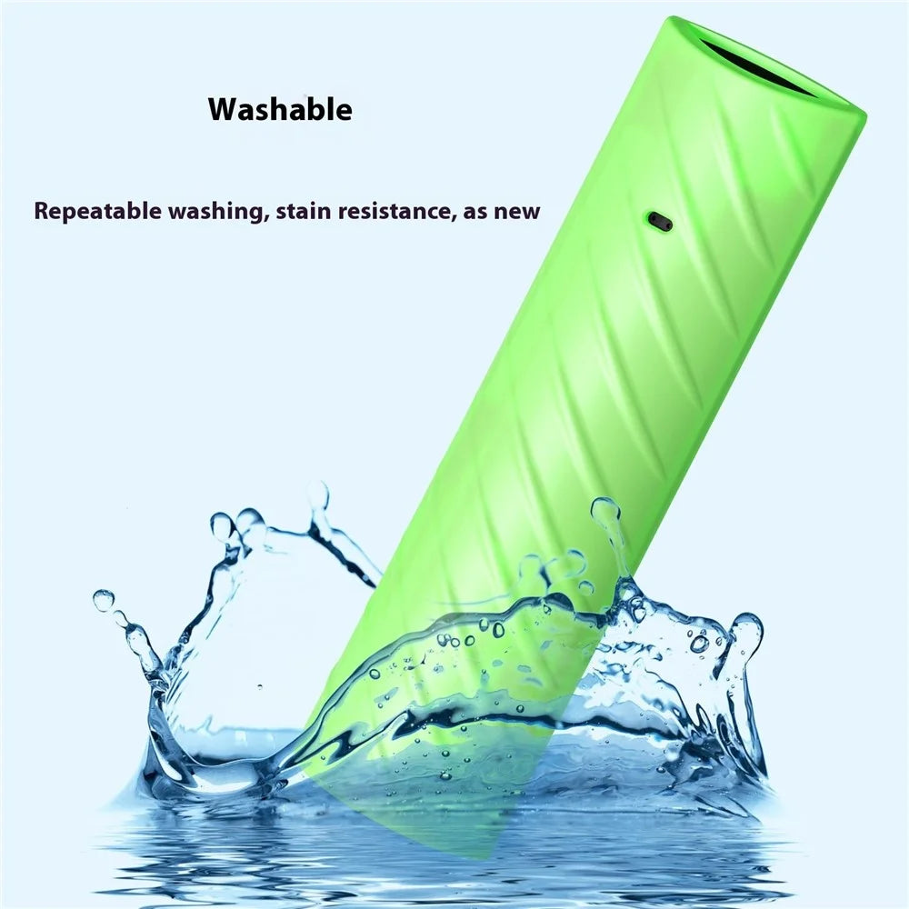 For Hisense ERF3M90 Remote Control Silicone Protective Cover Anti-Drop Case - Fluorescent Green - 5