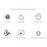 For Xiaomi Mi TV P1 Remote Controller Twill Design Anti-Drop Silicone Protective Cover - Black - 2