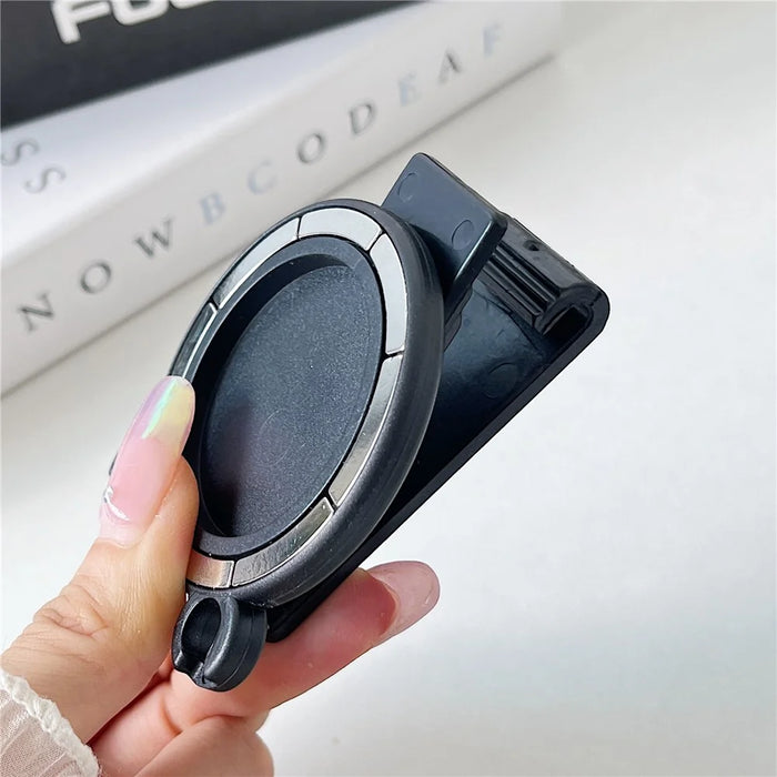 Bear Shape Magnetic Belt Clip Mobile Phone Holder with Clear Tether Tab and Spring Rope - 3
