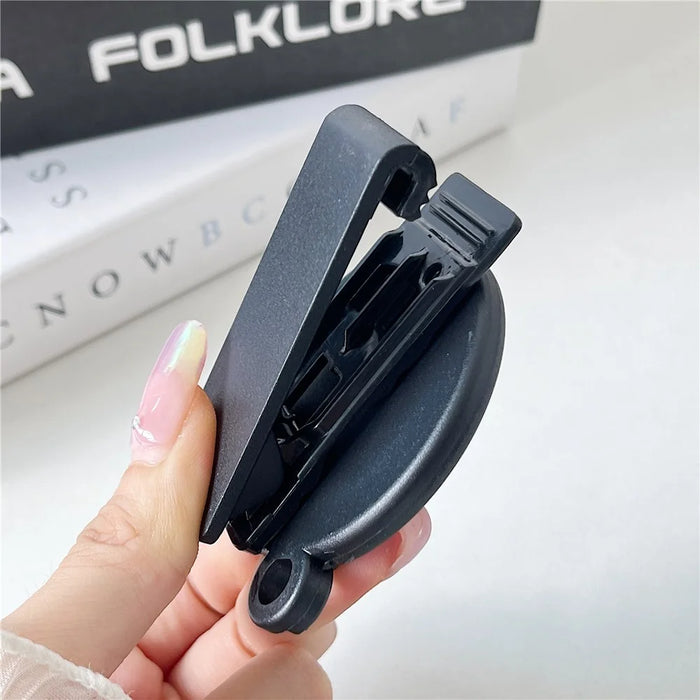Bear Shape Magnetic Belt Clip Mobile Phone Holder with Clear Tether Tab and Spring Rope - 4