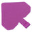 Nylon Phone Tether Tab 0.6mm Thick Heart Patch Phone Lanyard Tether Connector - Dark Purple - 1