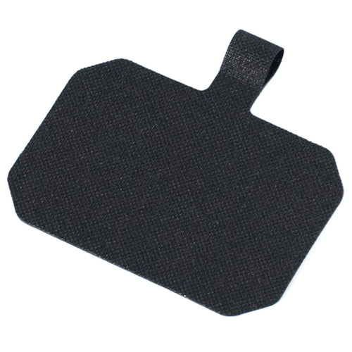Phone Tether Tab Curing Fabric Cell Phone Lanyard Patch Replacement Part - Black - 1