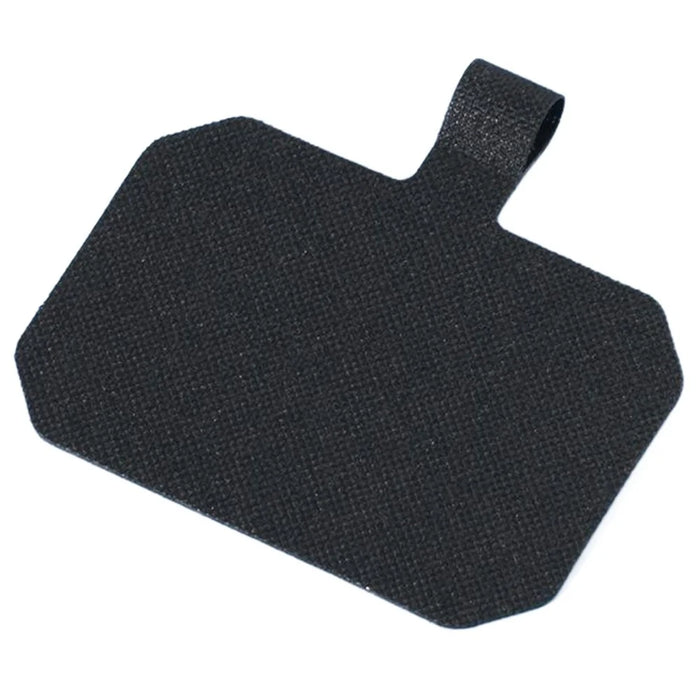 Phone Tether Tab Curing Fabric Cell Phone Lanyard Patch Replacement Part - Black - 1