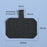 Phone Tether Tab Curing Fabric Cell Phone Lanyard Patch Replacement Part - Black - 4