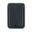 Magnetic Card Holder PU Leather Card Pouch Sleeve - Black - 1