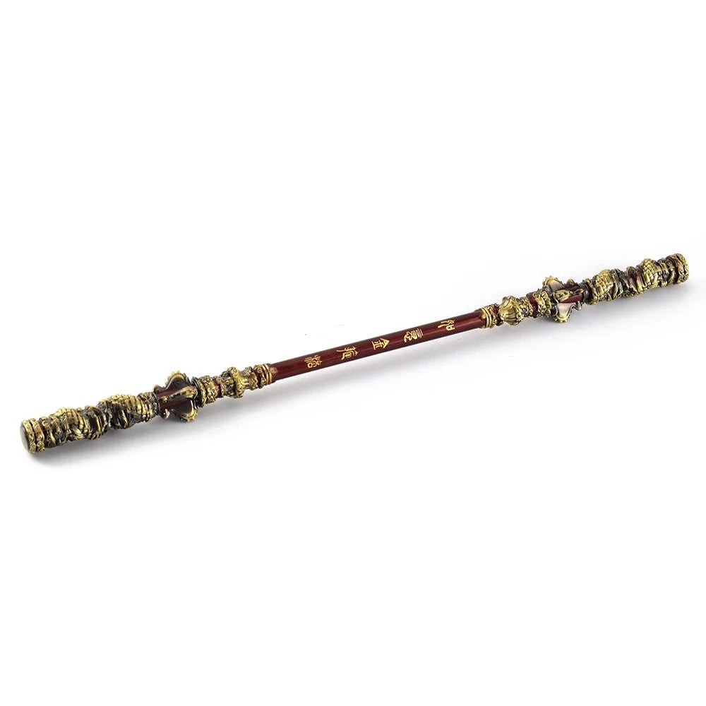 35cm Wukong Game Weapon Golden Cudgels Zinc Alloy Props Game Collection Desk Room Decoration - Bronze - 1