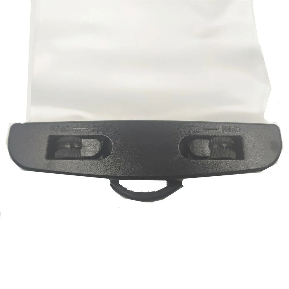 PVC Walkie Talkie Case IPX8 Waterproof Bag Storage Pouch with Carrying Strap for Two Way Radio - 2