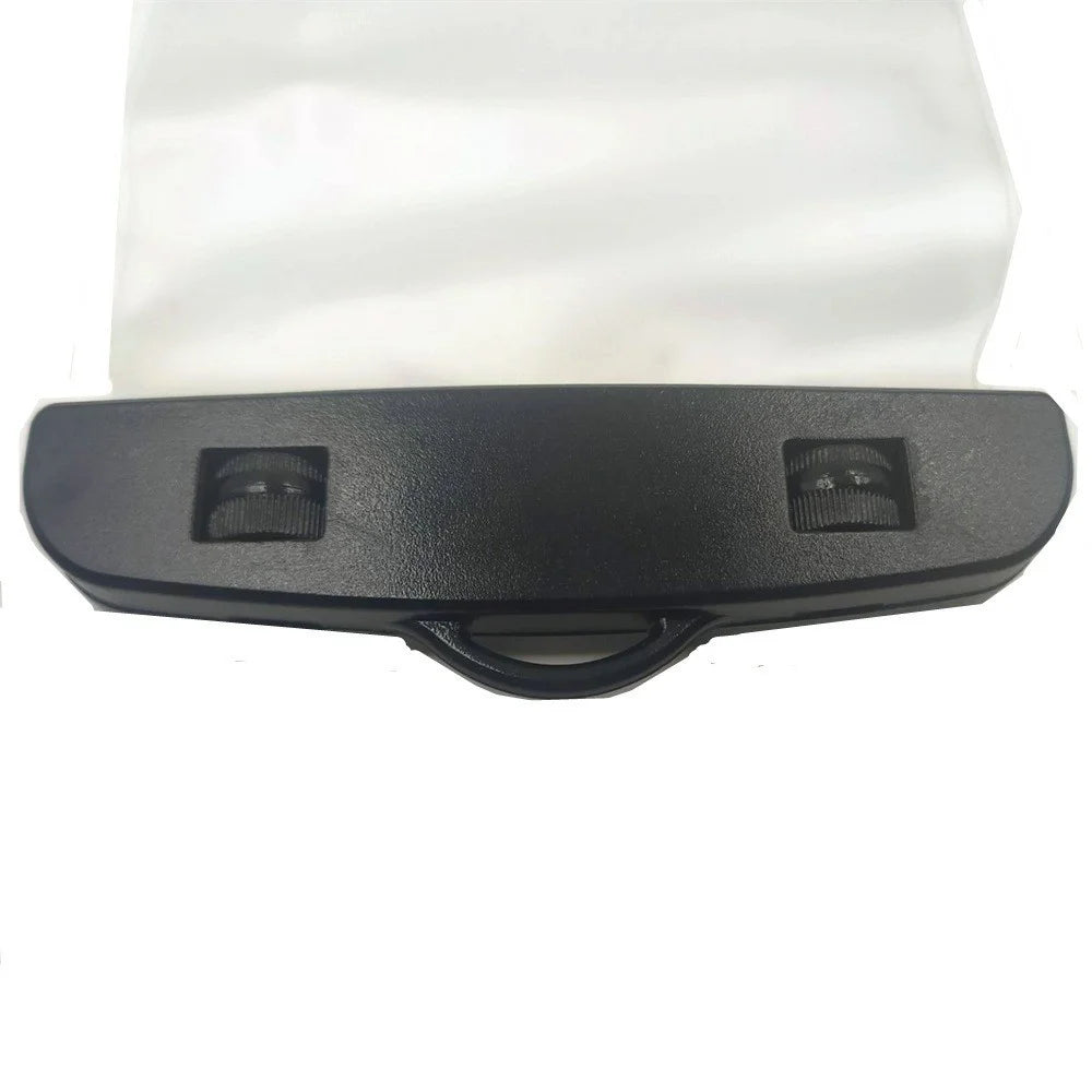 PVC Walkie Talkie Case IPX8 Waterproof Bag Storage Pouch with Carrying Strap for Two Way Radio - 3