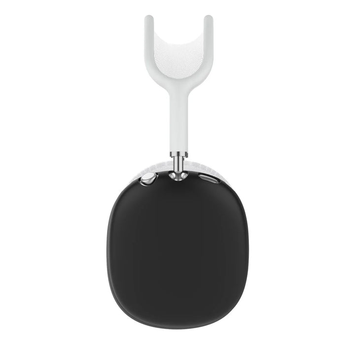 Silicone Case Cover for AirPods Max with USB-C Bluetooth-Compatible Headset Anti-Scratch Ear Pad Soft Shell Protectors - Black - 3