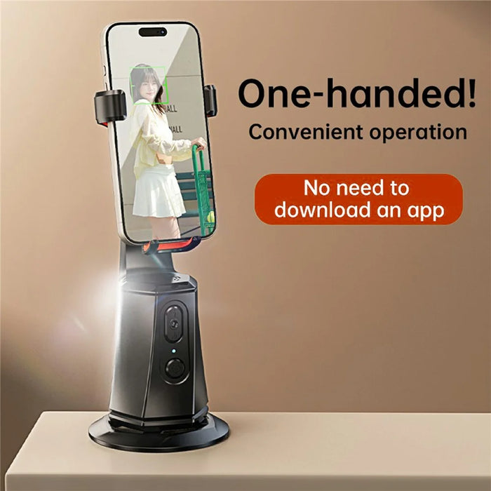 S1 Smart Al Tracking Gravity Sensing Gimbal Phone Holder Desktop Selfie Stabilizer - 3