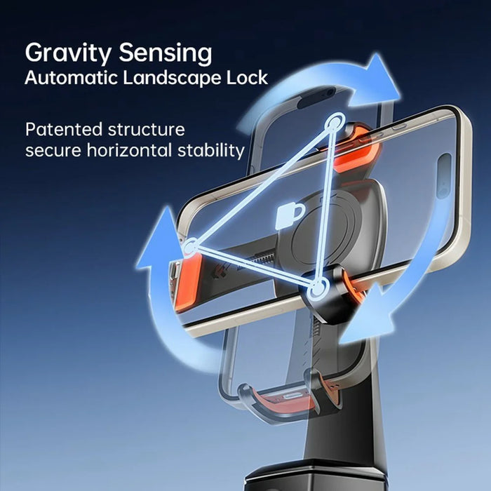 S1 Smart Al Tracking Gravity Sensing Gimbal Phone Holder Desktop Selfie Stabilizer - 6